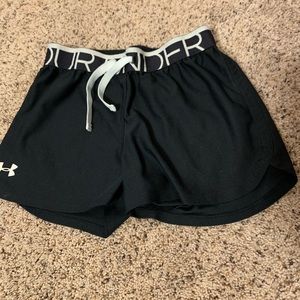 Girls under armor shorts